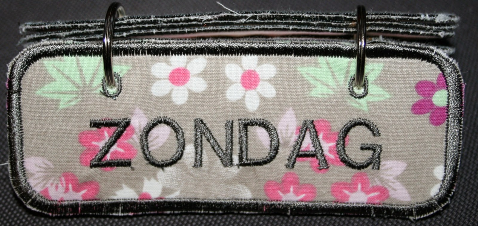 mijn borduursels welke dag is het