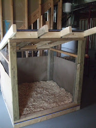 brooder coop chicks inside outside build chickens move moved bedding sides roof clean ve added paper longer