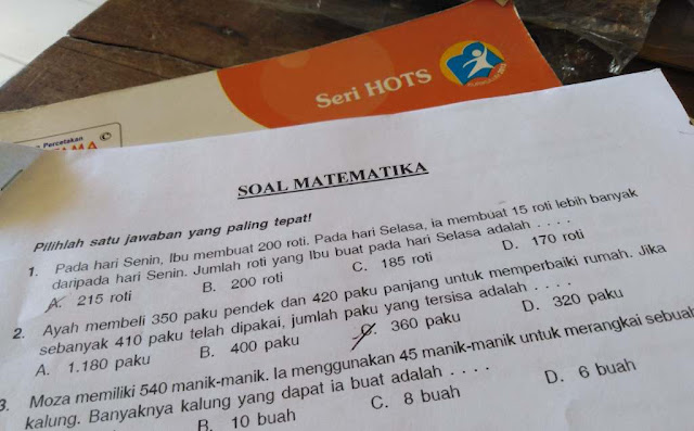 Soal Olimpiade Matematika Sd Kelas 5 2019 Cara Golden