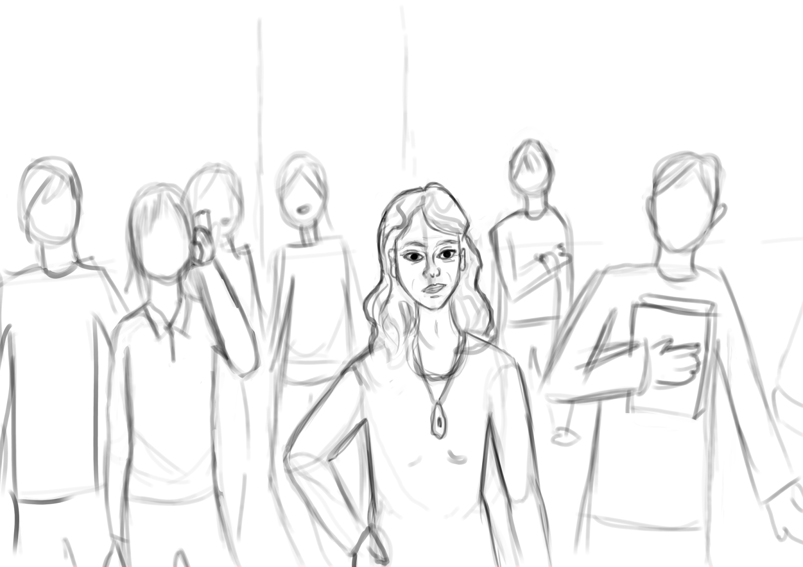 The RALWORKS Blog How to Draw Background Characters