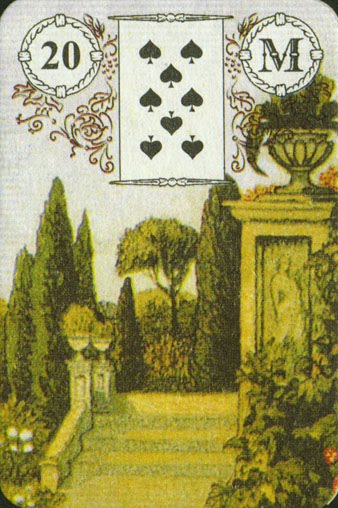 Combinações Lenormand/Baralho Cigano – 20. Jardim