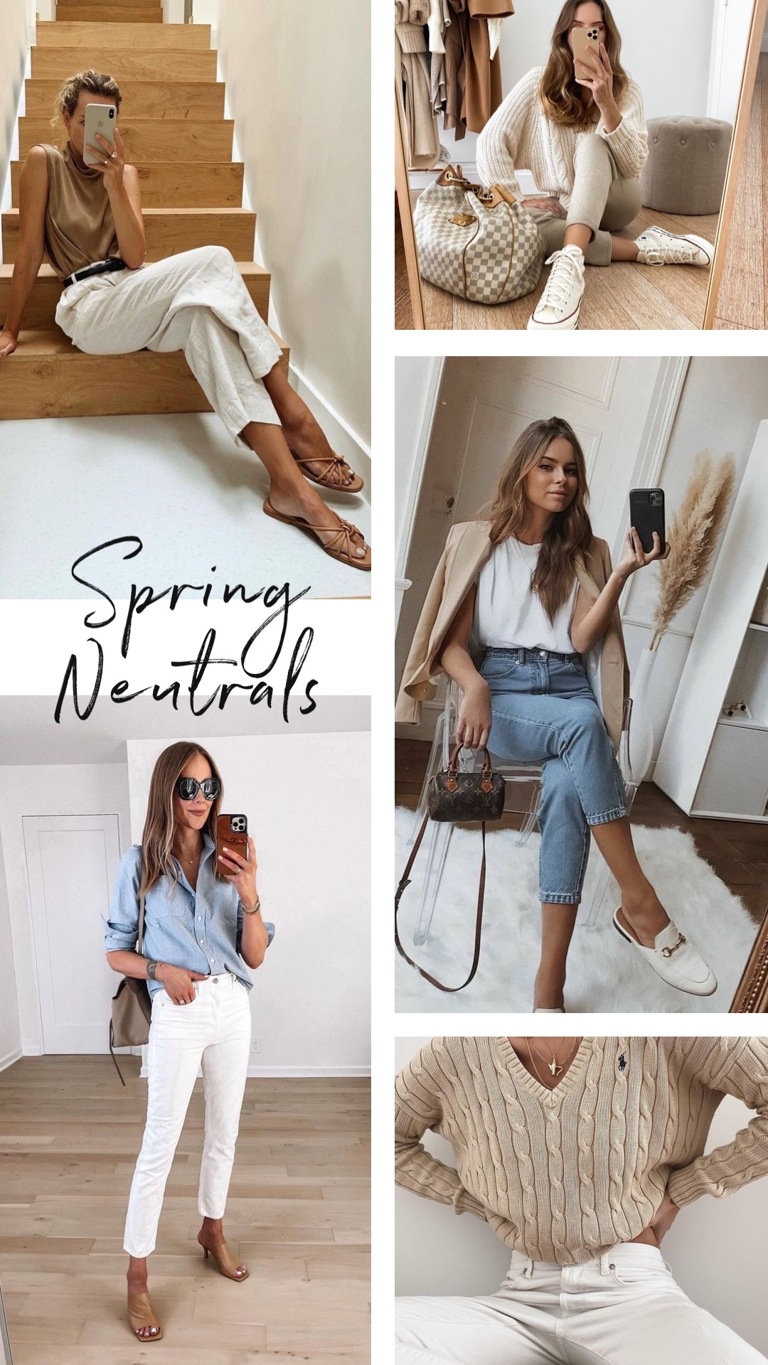 Spring Style - Neutrals ~ Designing Gal