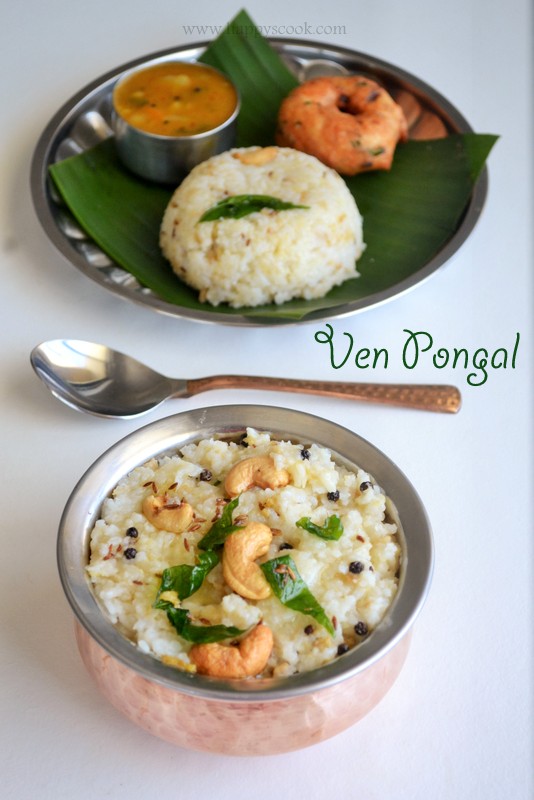 Ven Pongal Recipe Khara Pongal Ghee Pongal Pongal Special Recipes