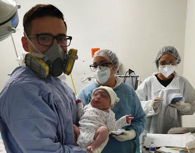 Nace primer bebé de madre con Covid-19 en medio de pandemia en SLRC