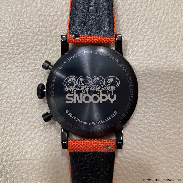 Undone x Peanuts: Snoopy ACES case back