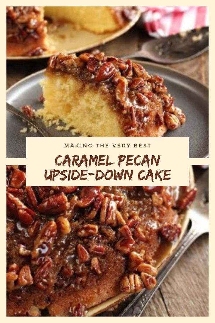 Caramel Pecan UpsideDown Cake CRYPTOCURRENCY