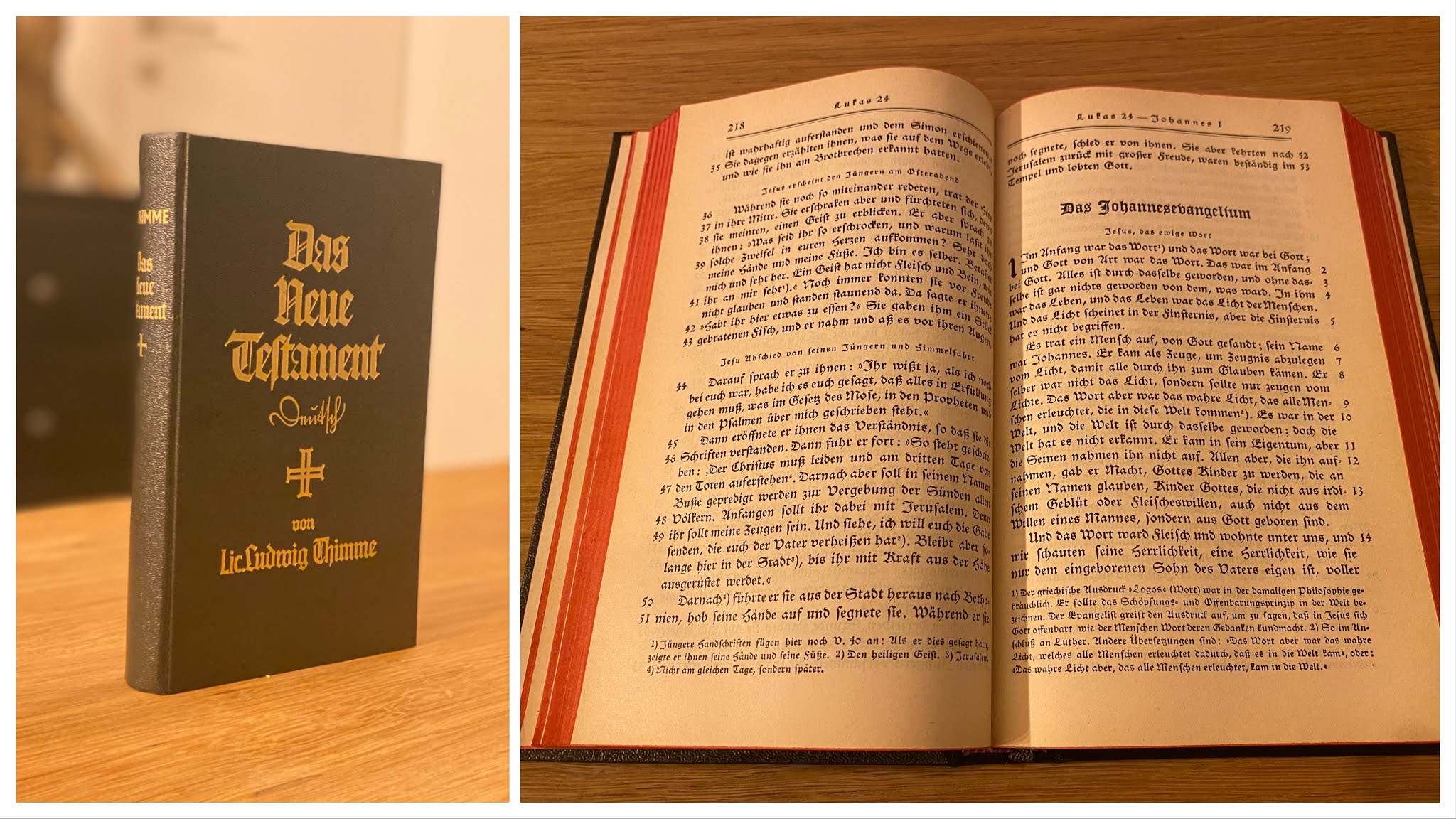 JHWH Bibel Mediation TRINITÄT Ludwig Thimme / Das Neue Testament