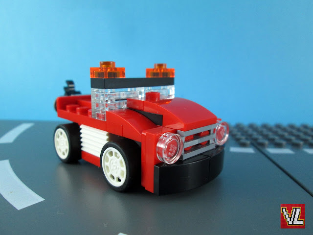 Set LEGO Creator 31055 Red racer (modelo 2) Tow Truck