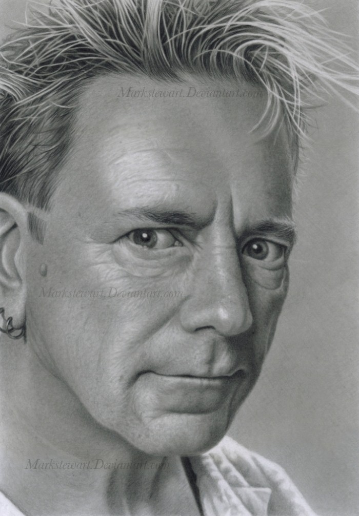 Рисунки карандашом. Mark Stewart pencil