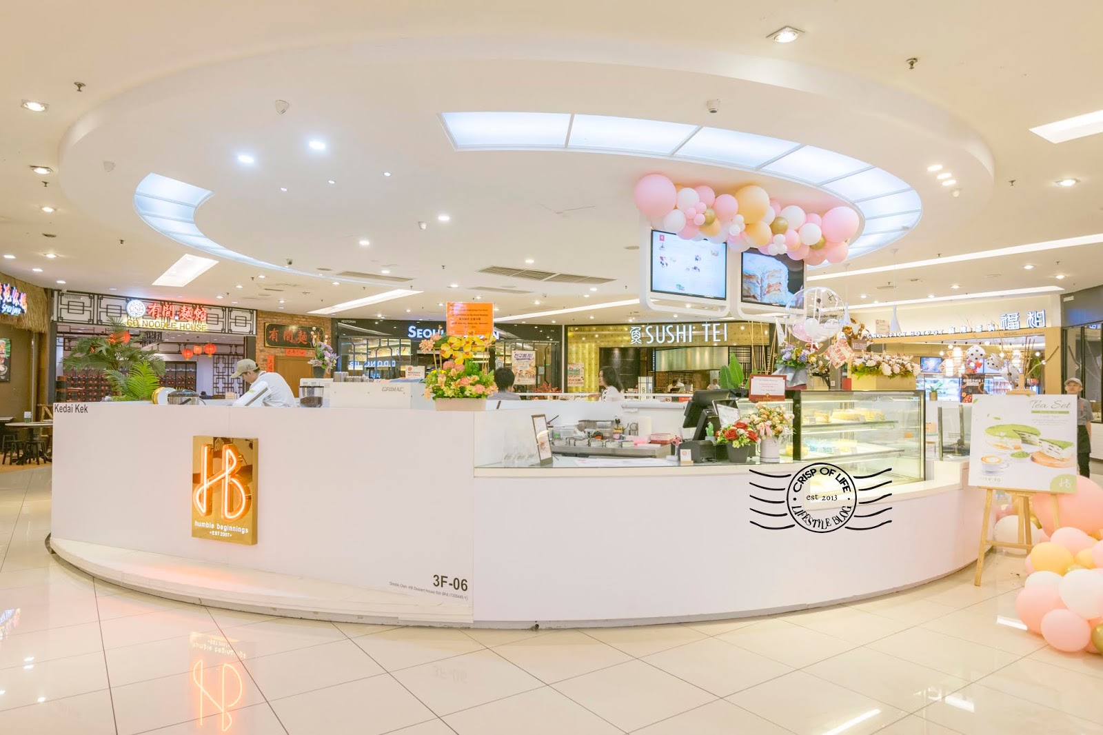 HB Dessert Mille Crepe Queensbay Mall, Penang Crisp of Life