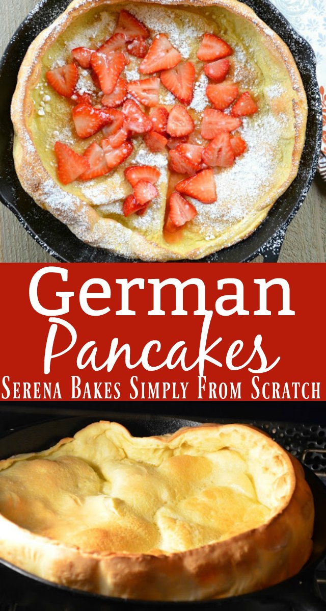 German Pancakes or Dutch Baby Serena Bakes Simply From Scratch