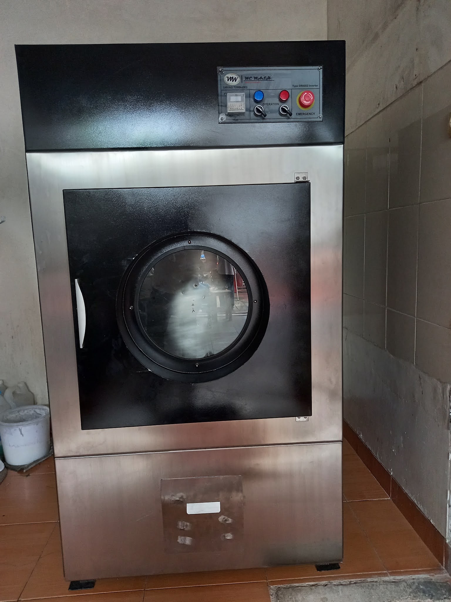 Instalasi Mesin Pengering Lokal di Lokasi Laundry BSD City By Dunia Mesin Laundry