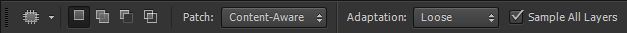 photoshop cs6 : path content aware tool