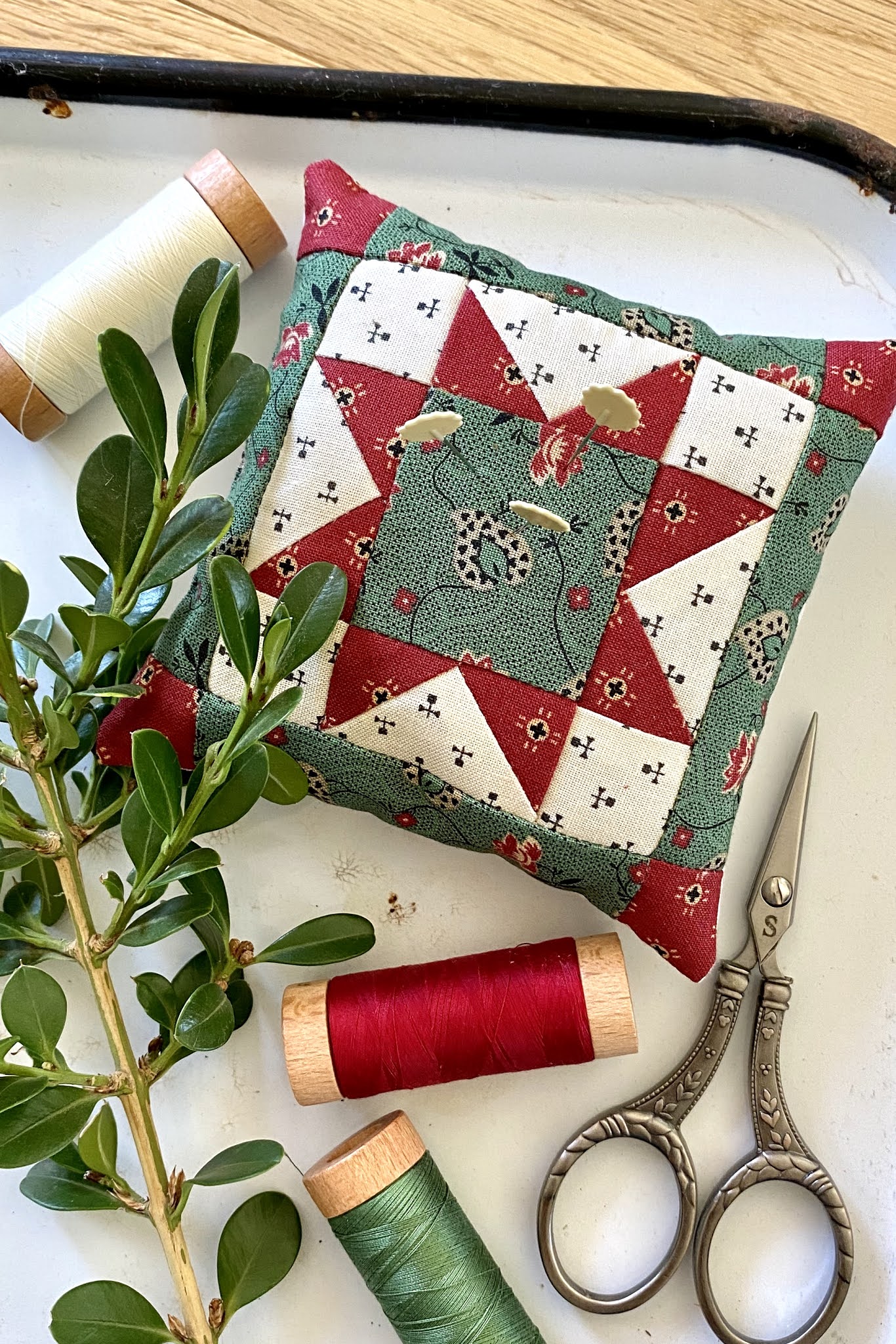Temecula Quilt Company Red and Green Quilts