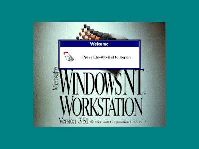 Windows NT 3.51 Screen Windows NT 3.51 Screen