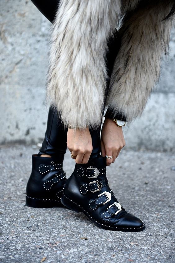 Look For Less: Givenchy Studded Ankle Boots