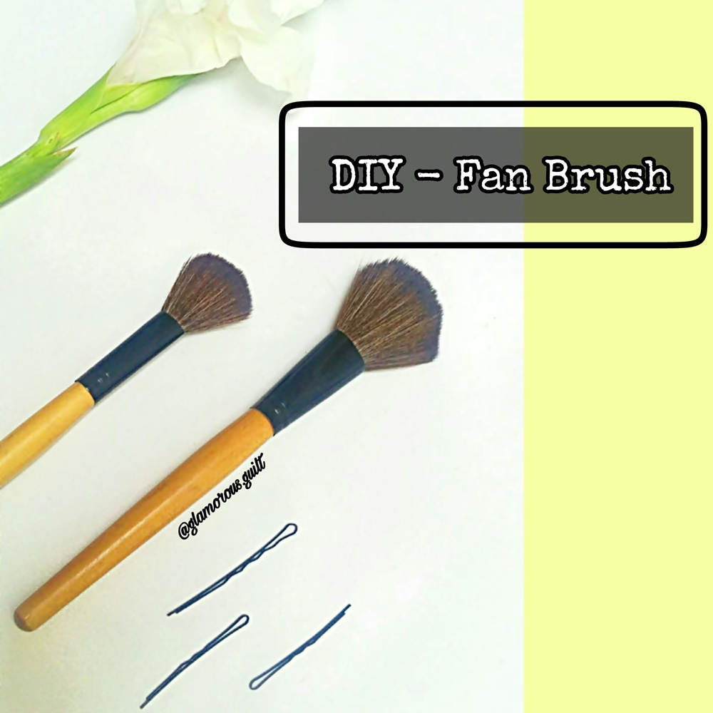 How To Make a DIY Fan Brush DIY