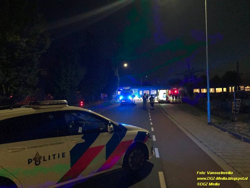 DGZ Media: Gewonde bij aanrijding met trein.