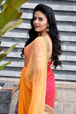 SriMukhi in Saree Photos