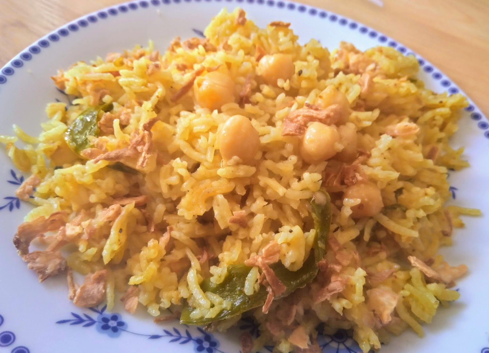 KABULI CHANA PULAO CHICKPEAS RICE CHOLE PULAO