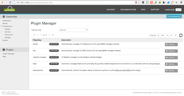 DriveMeca instalando openQRM en Centos 6.4