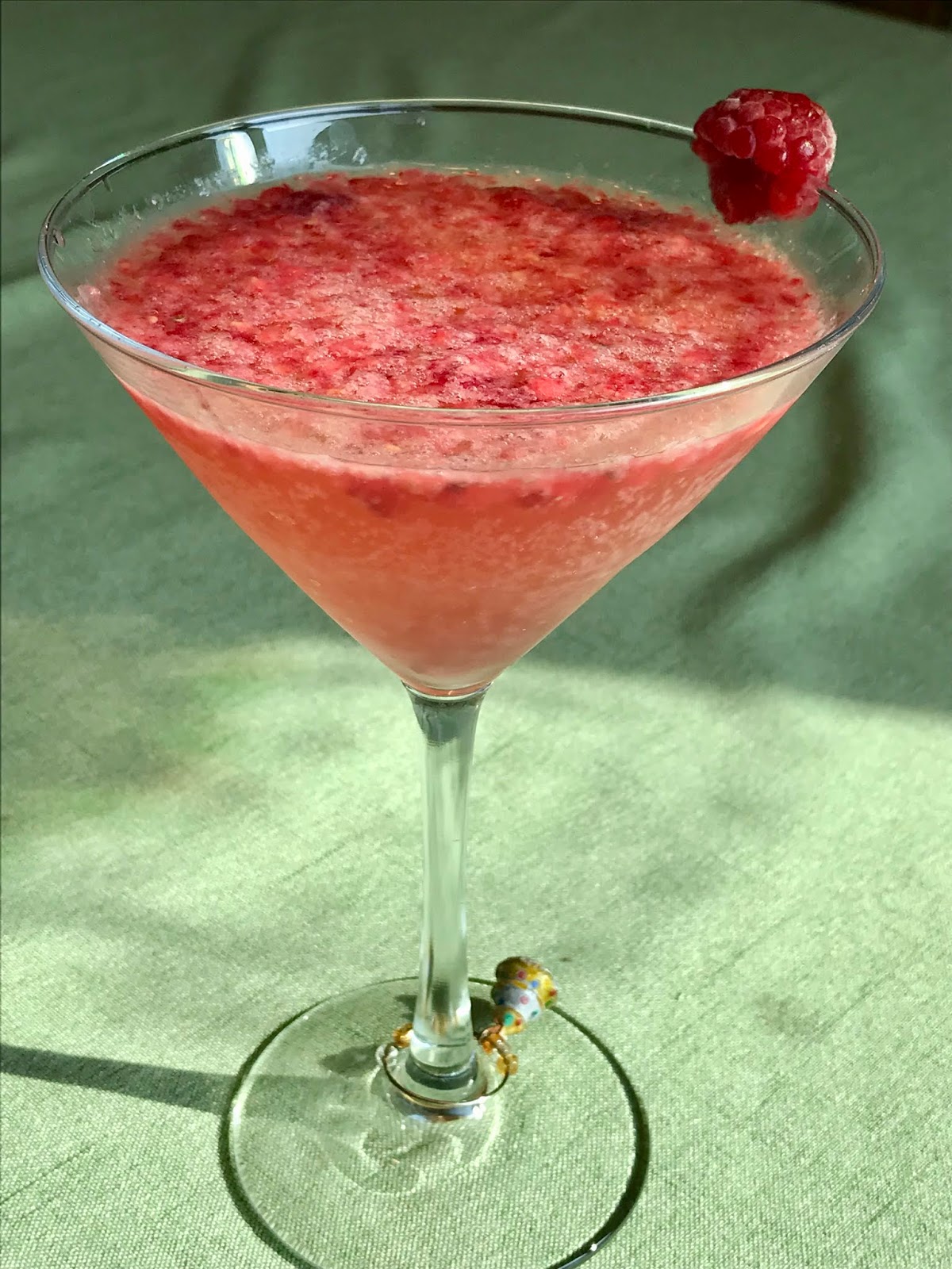 A Taste of Alaska Raspberry Lemon Drop Martini Keto remake