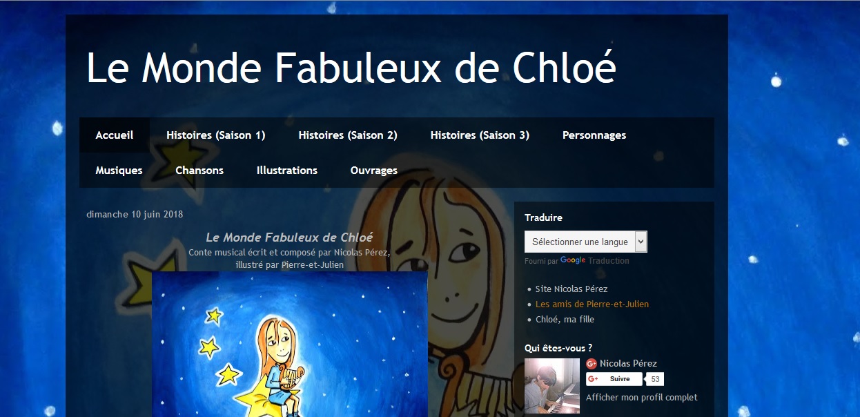 Blog du Monde Fabuleux de Clhoé