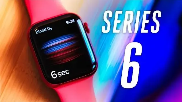 ساعة Apple's Series 6