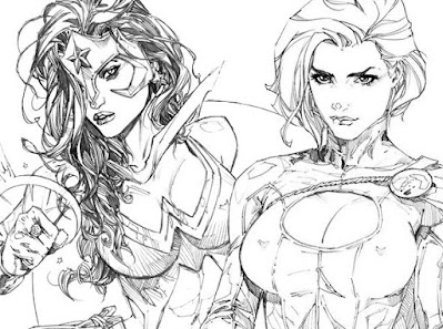 Wonder Woman and Power Girl