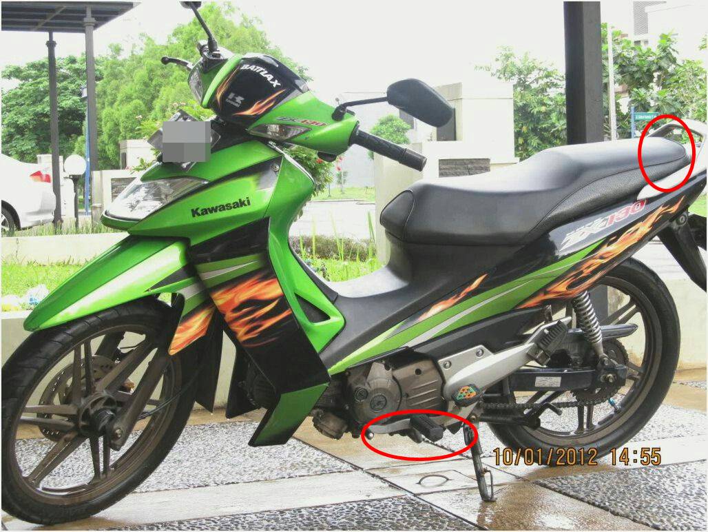 Modifikasi Zx 130 Modifikasi Kawasaki Kaze Zx 130 / Feeding unit feed