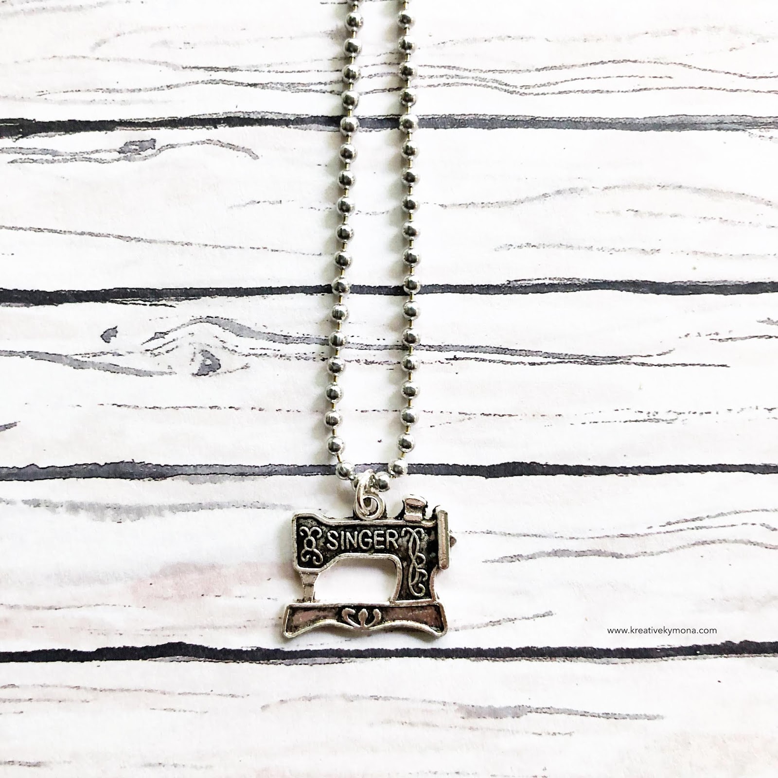Craft Fantastic Blog Sewing Charm Necklace