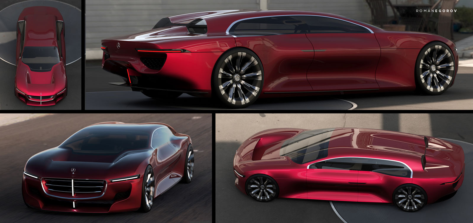 This Aerodynamic Mercedes-Benz Limousine Concept Aims To ... This Aerodynamic Mercedes-Benz Limousine Concept Aims To ...