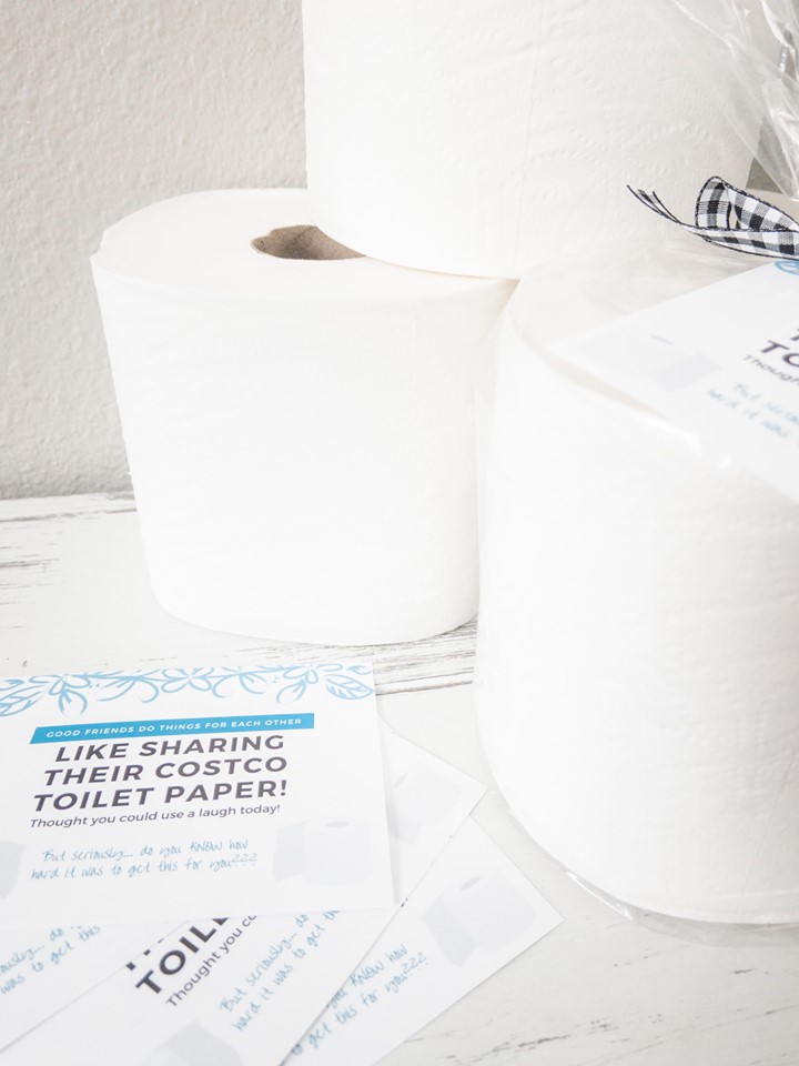 Friends Share Their Costco Toilet Paper Free Funny Printable