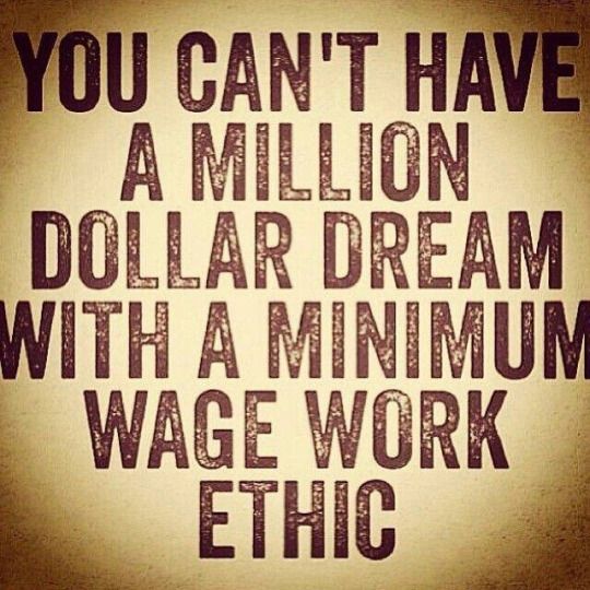 high work ethic