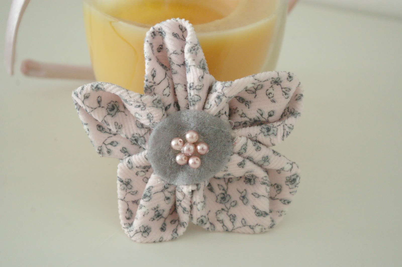 Tul y otras cosas: Mas accesorios en rosa y gris