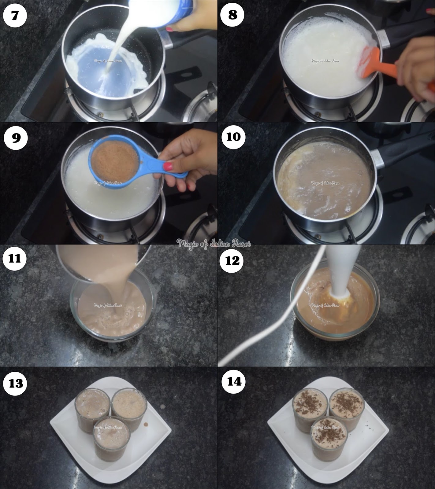 Cold Coco Premix  Cold Cocoa Milkshake Recipe - इंस्टेंट कोल्ड कोको मिक्स रेसिपी - Priya R - Magic of Indian Rasoi