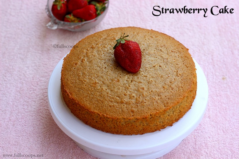 Clean Strawberry Cake Clean Strawberry Cake
