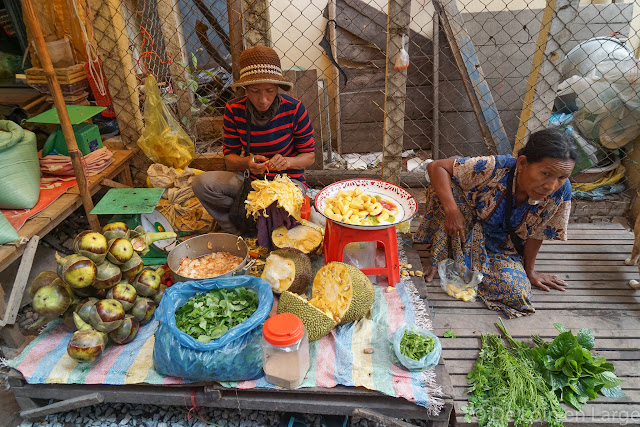 Marche de Phsar Leu - Siem Reap - Cambodge