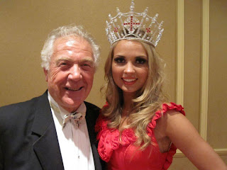 Gordon King with Miss England Alize Mounter