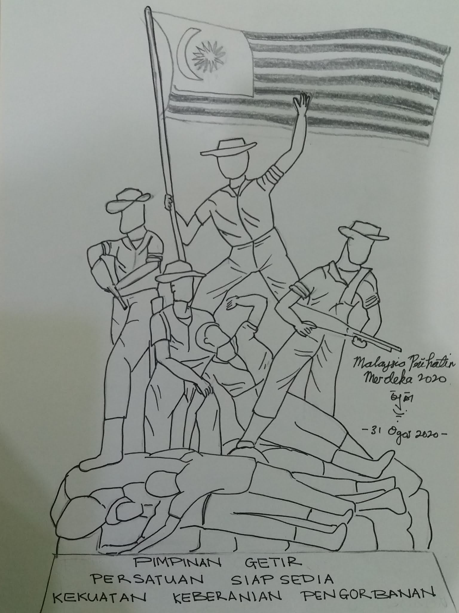 penulisan.karya: Puisi kemerdekaan " Malaysia Prihatin"
