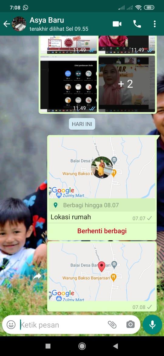 Cara Share Lokasi Lewat WA