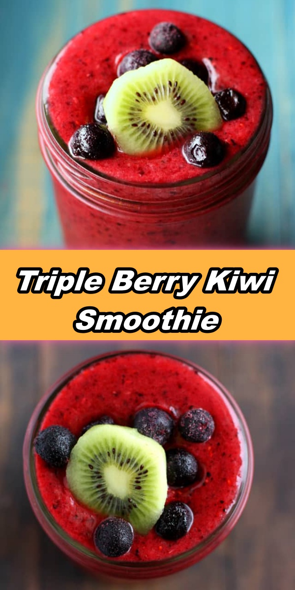 Triple Berry Kiwi Smoothie Recipe Notes