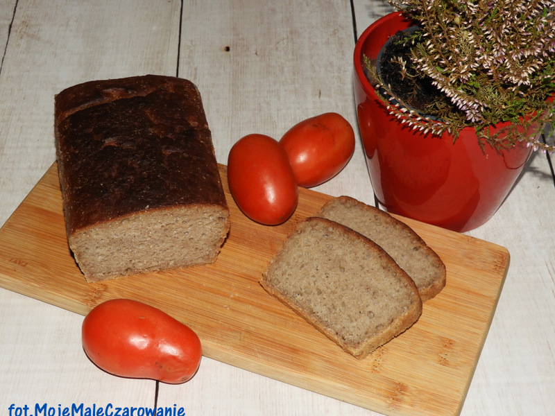 Chleb pszenno - żytni drożdżowo - zakwasowy