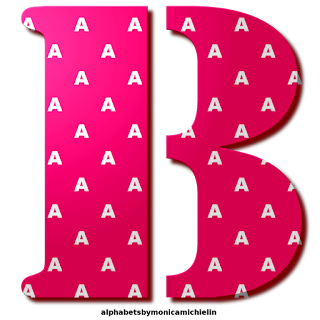 M. Michielin Alphabets: LETTER A ARMY FONT PINK ALPHABET AND ICONS PNG