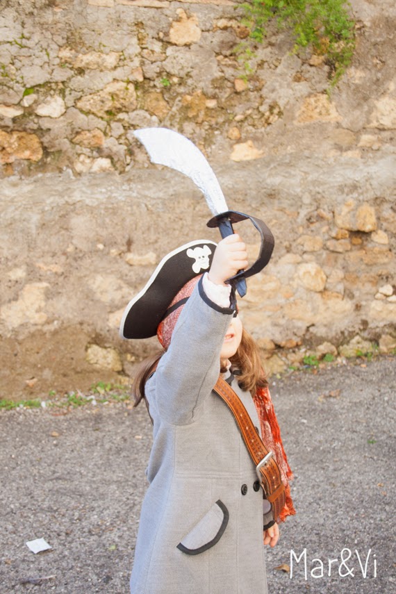 Disfraz de Carnaval de pirata