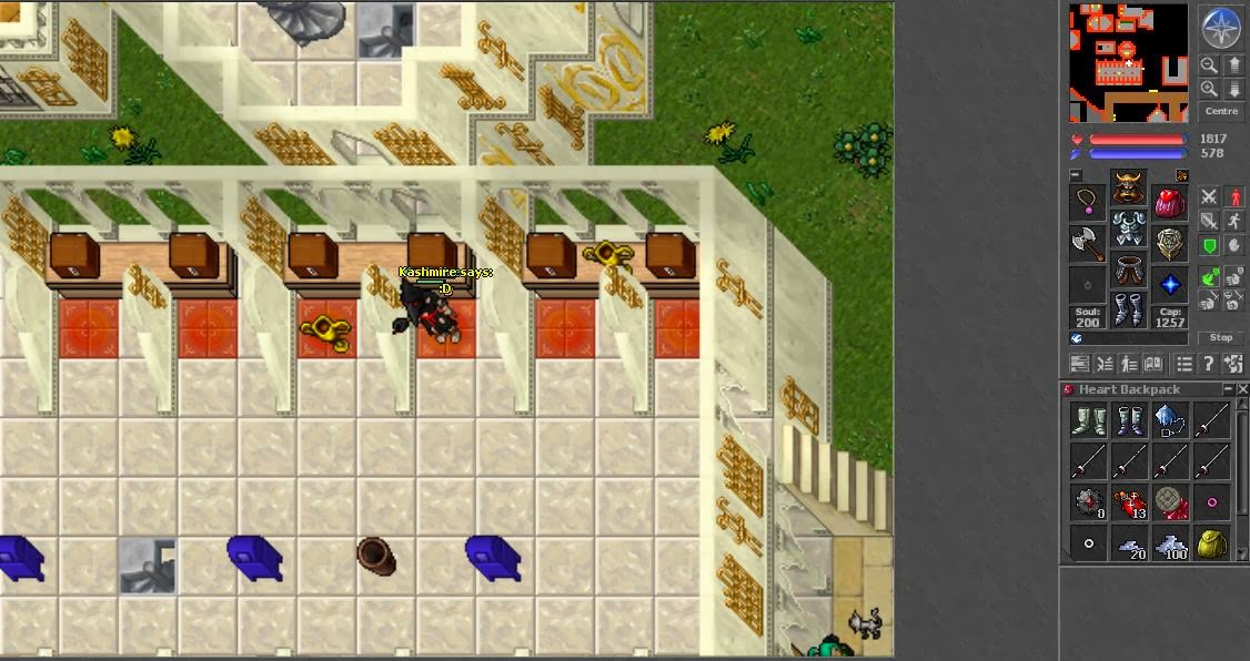 As melhores hunts do Tibia: Mais uma hunt de War Golem!