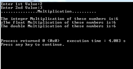 pointer multiplication c++ example source code ~ C++ Programming ...