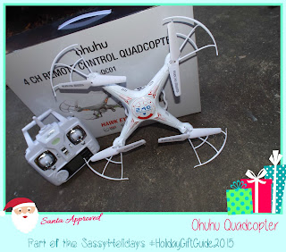 Ohuhu Quadcopter:  A SassyHolidays Gift IDea