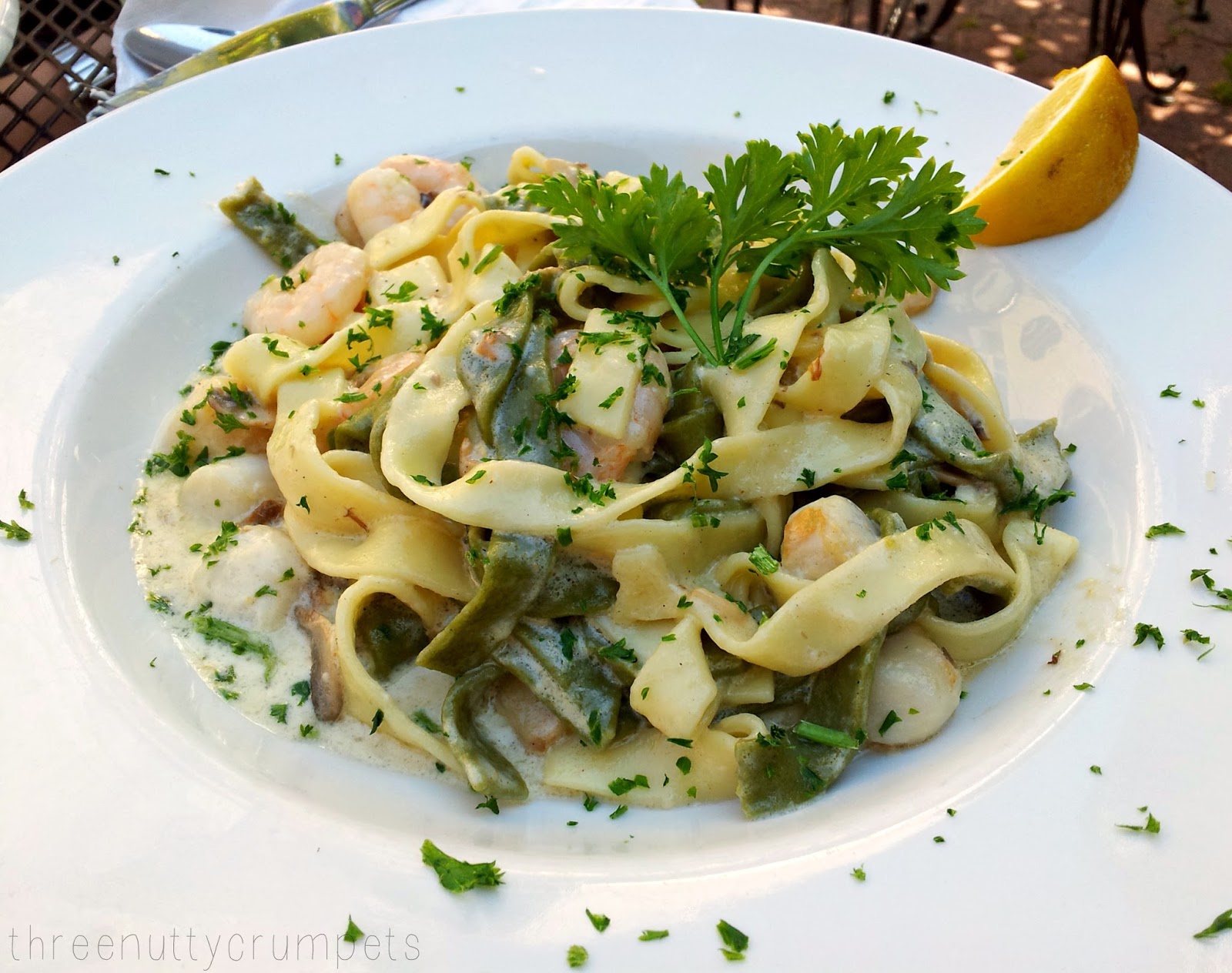 Three Nutty Crumpets Old Spaghetti Factory