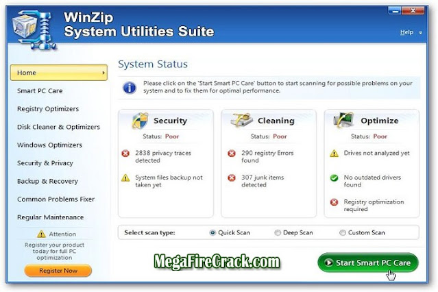 WinZip System Utilities Suite Repack Software Download
